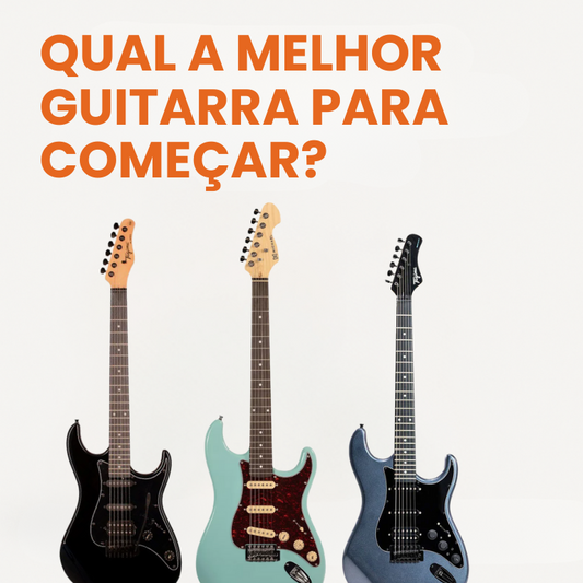 Melhores Guitarras para Iniciantes em 2025