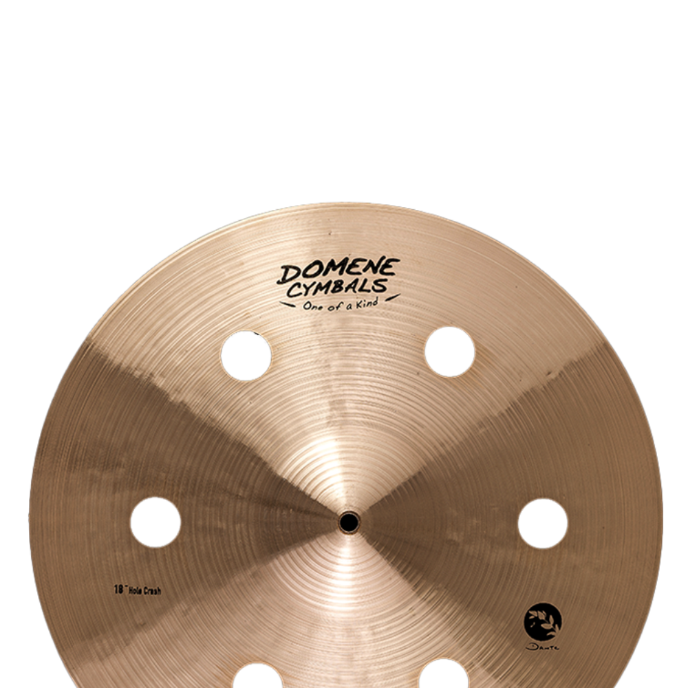 DOMENE CYMBALS 18" HOLE CRASH