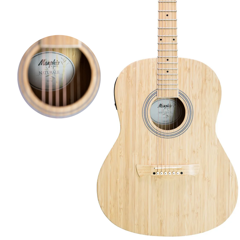 VIOLAO AÇO EQ ALL SOLID BAMBU NATURALE TBRS MEMPHIS