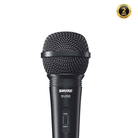 MICROFONE COM FIO SHURE SV200