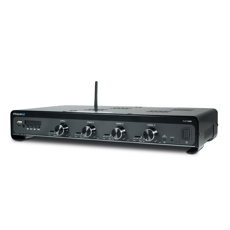 AMPLIFICADOR SLIM 4500 OPTICAL G5 FRAHM MULTI CANAL