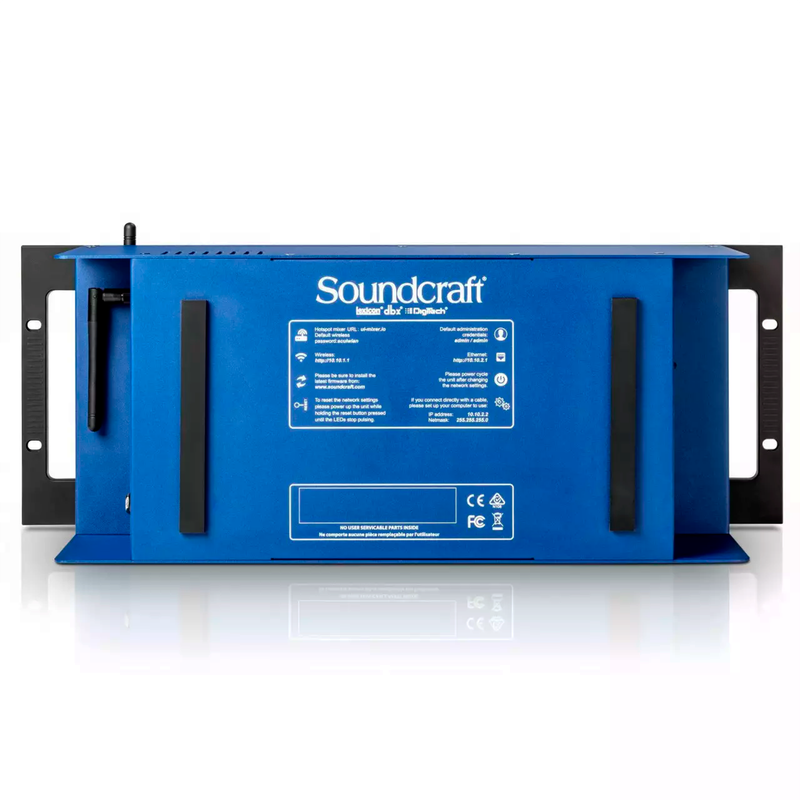Mesa de Som Digital Soundcraft Ui24R – 24 Canais com Wi-Fi Integrado