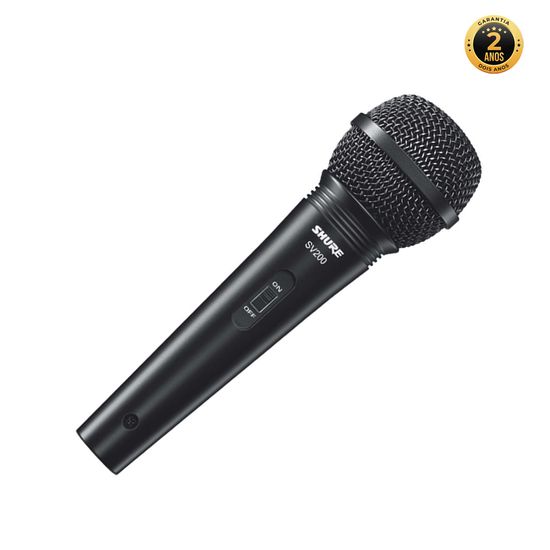 MICROFONE COM FIO SHURE SV200