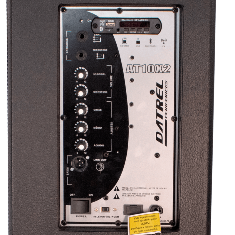 CAIXA ATIVA AT10 X 2 BLUETOOTH DATREL