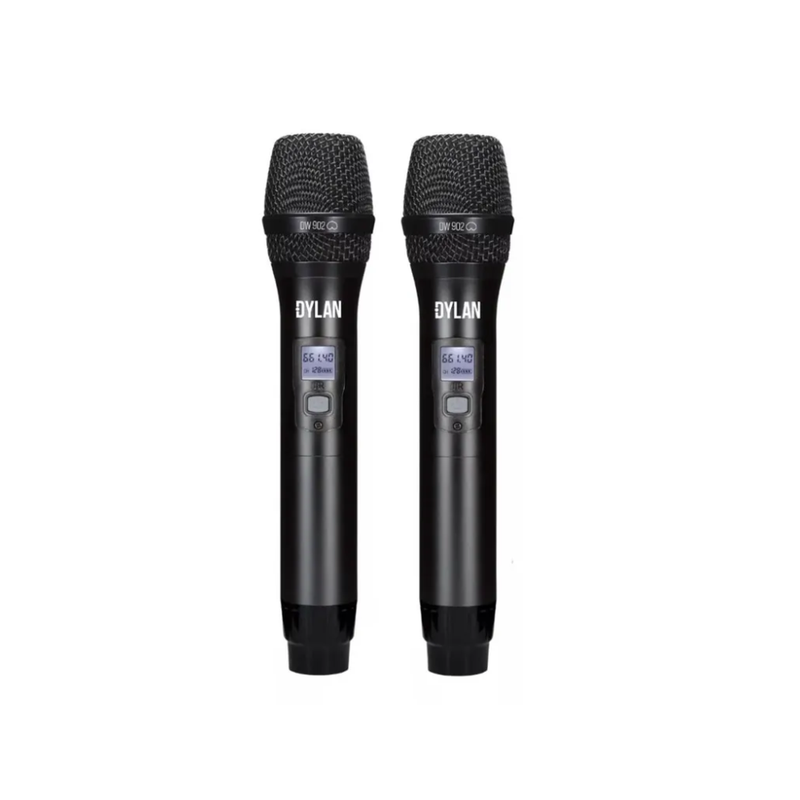 MICROFONE DUPLO SEM FIO DW902 POWER DYLAN