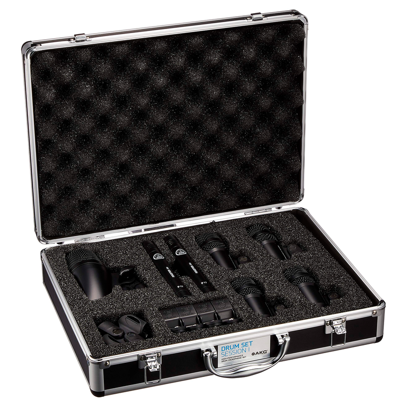 KIT MICROFONE DRUM SET SESSION I AKG