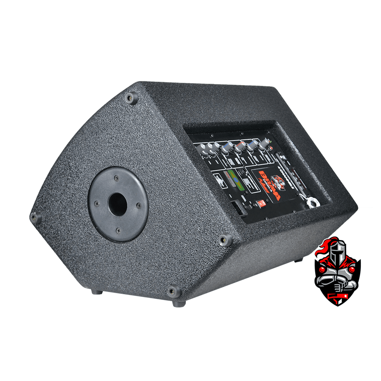 CAIXA BRAVA ATIVA 1000 150W RMS 10" LEACS