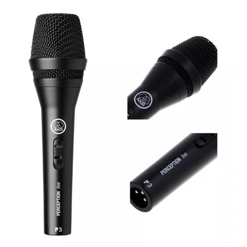 AKG P3S – microfone cardioide profissional para voz