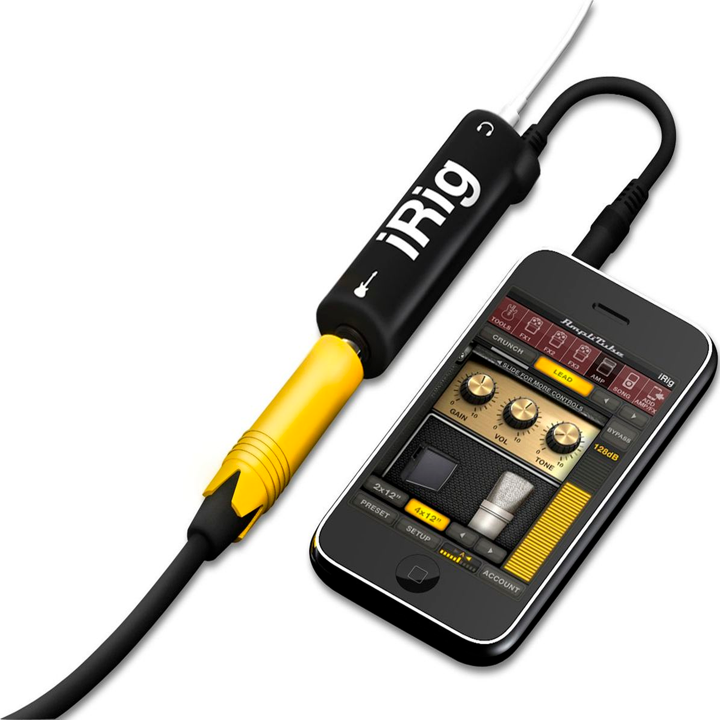 IRIG INTERFACE DE AUDIO P/ INSTRUMENTOS CELULAR ANDROID IOS