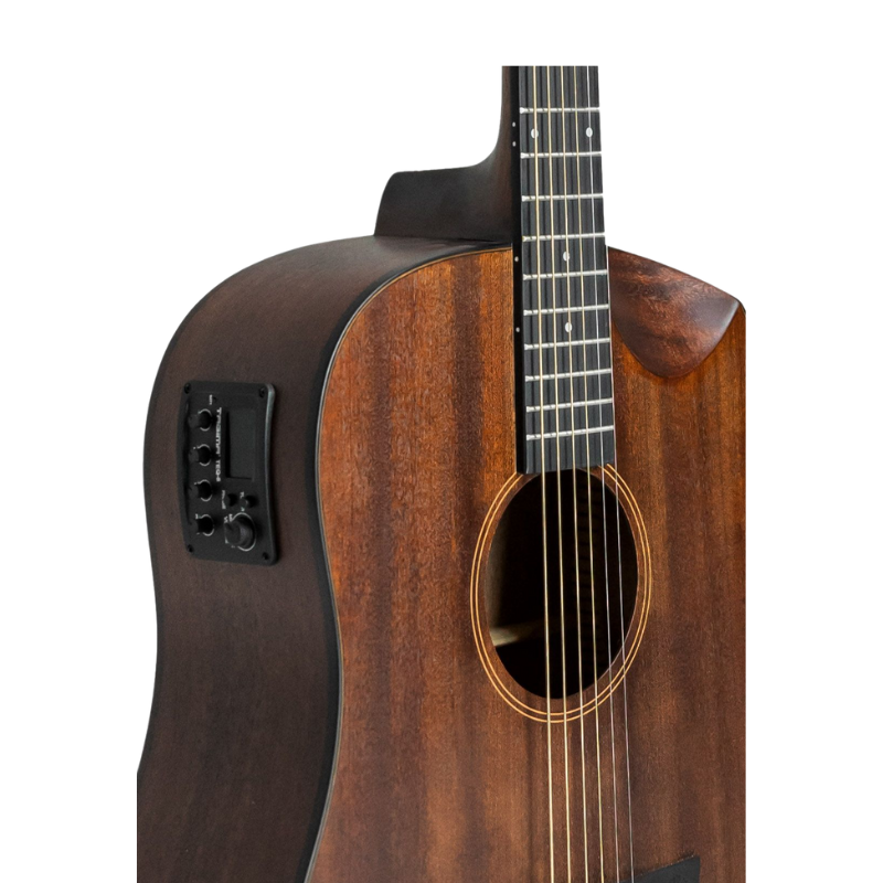VIOLAO FOLK HALF CUTAWAY ARMREST EQ ACO ALL SAPELE NEW ENGLAND GRAN RESERVA DKMOP TAGIMA