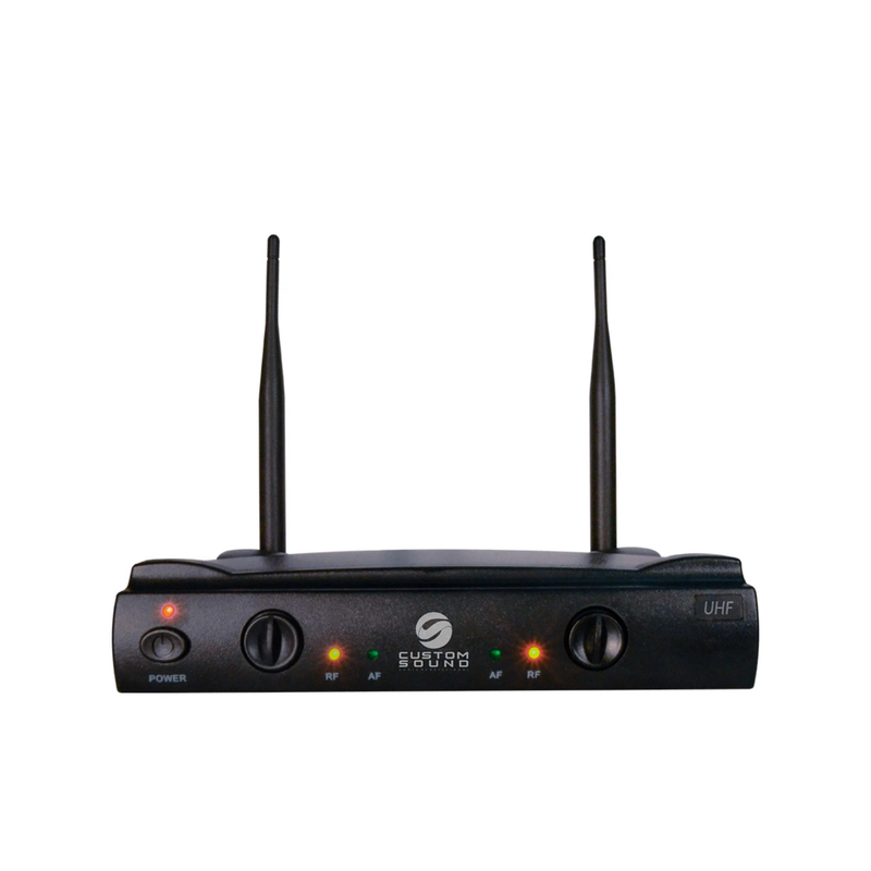 MICROFONE SEM FIO CUSTOM SOUND CW 40W