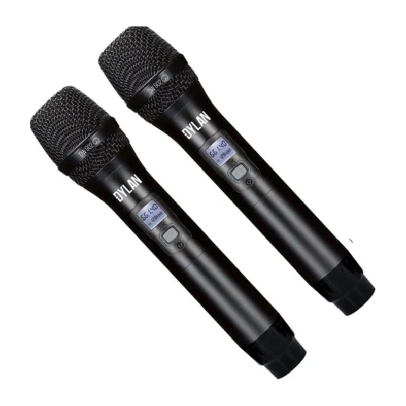 MICROFONE DUPLO SEM FIO DW902 POWER DYLAN