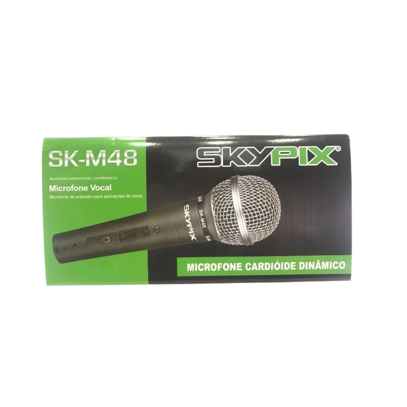 MICROFONE COM FIO SKM48 SKYPIX