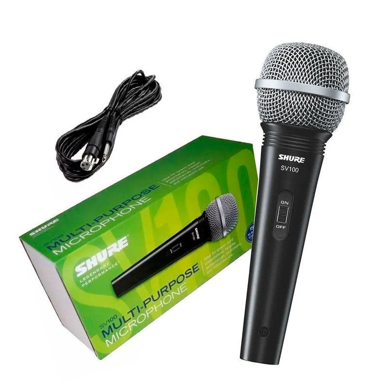MICROFONE COM FIO SHURE SV100
