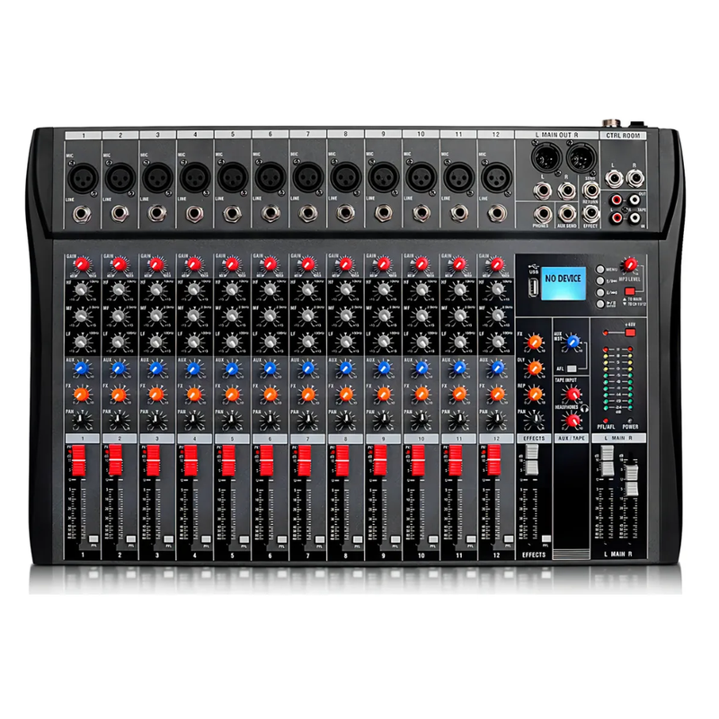 MESA DE SOM COMPACTA SOUNDVOICE MC12BT