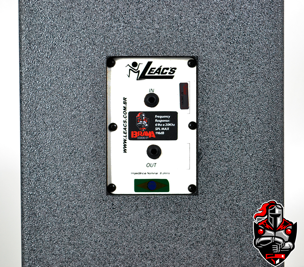 CAIXA BRAVA PASSIVA 1000 100W RMS 10" LEACS