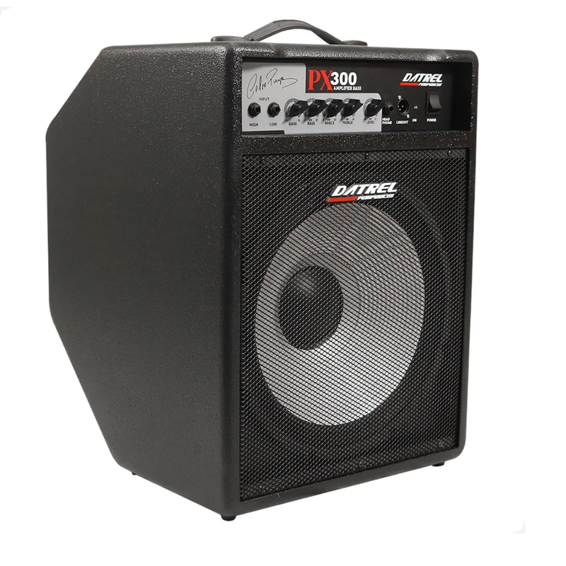 Cubo Amplificador para Contrabaixo Datrel PX300 – 300W RMS, Alto-falante de 15″ em Alumínio