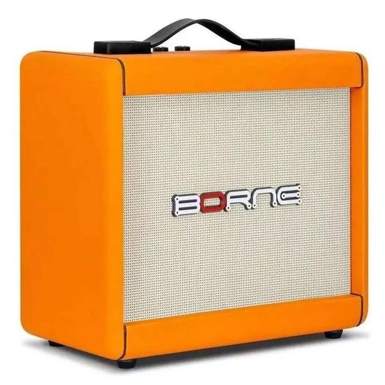 AMPLIFICADOR GUITARRA BORNE F60 LARANJA