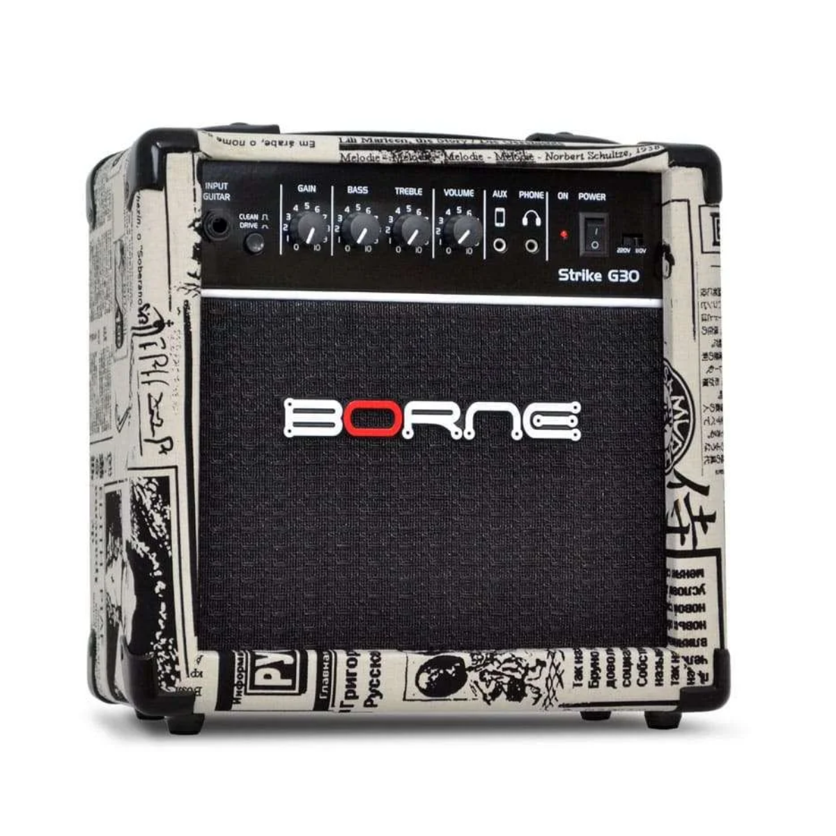 CUBO GUITARRA STRIKE G30 STANDART BORNE JORNAL