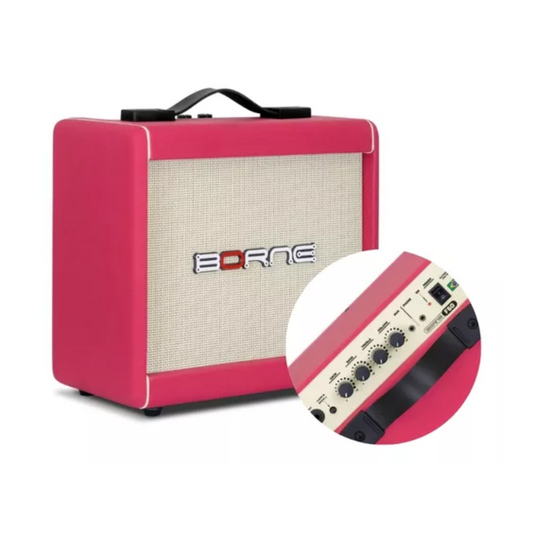 AMPLIFICADOR GUITARRA BORNE F60 ROSA