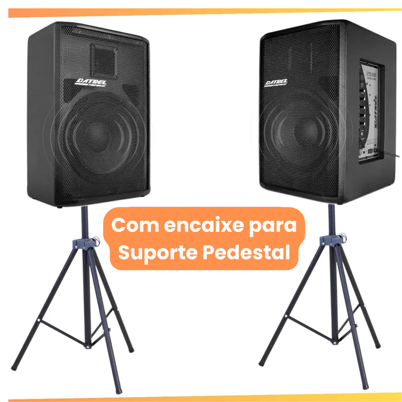 CAIXA ACUSTICA 8" DATREL 150W