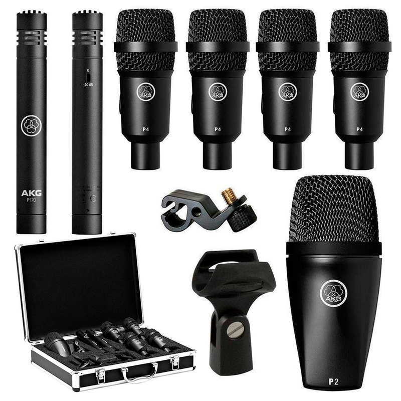 KIT MICROFONE DRUM SET SESSION I AKG
