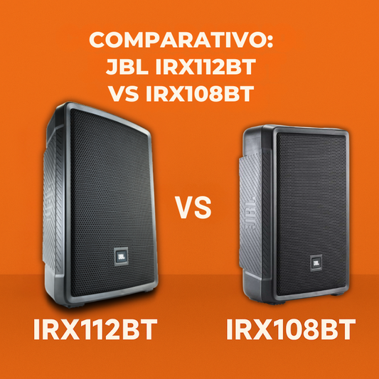 JBL IRX112BT vs IRX108BT – Qual Caixa Ativa é a Ideal para Seu Uso?