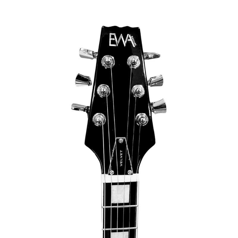 GUITARRA SEMI ACUSTIVA EWA STANDARD LINE HUMBUCKER ALNICO VELVETBK
