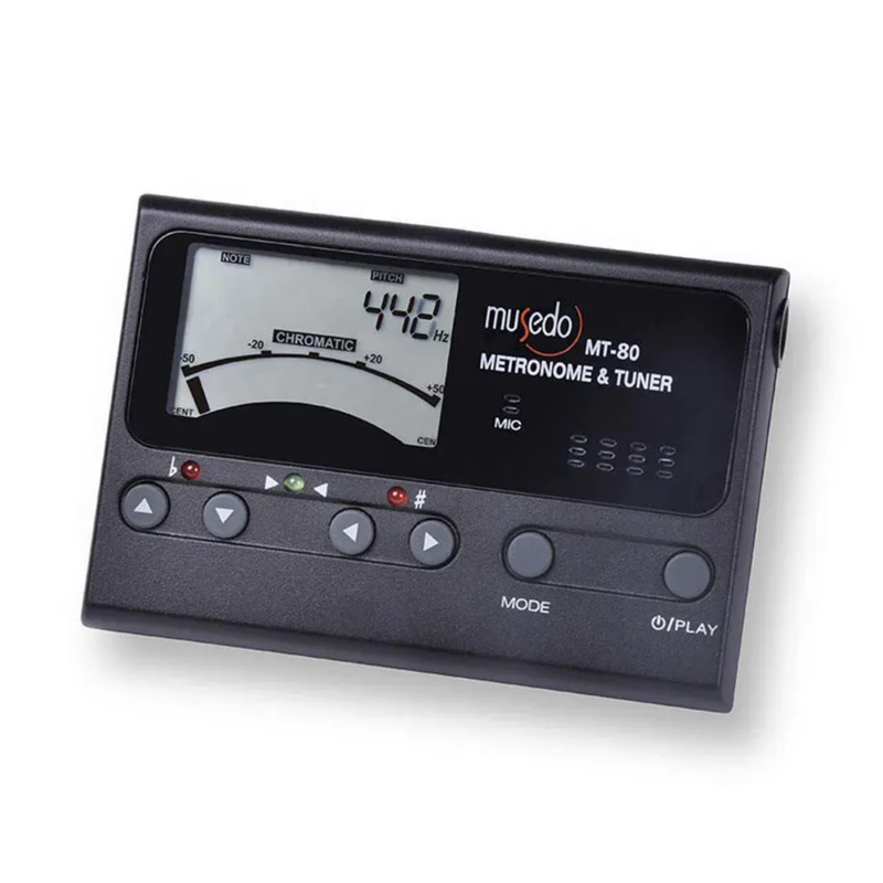 METRONOMO AFINADOR  COM DISPLAY DIGITAL MT-80