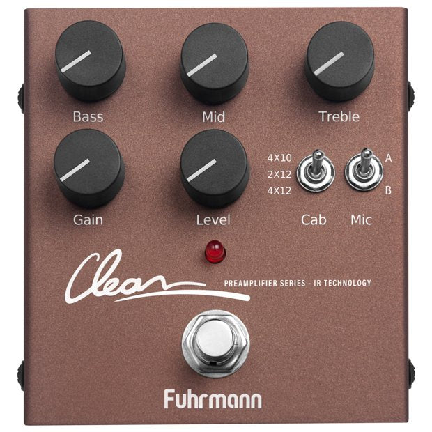 PEDAL SIMULADOR DIGITAL DE GUITARRA CLEAN SD01 FUHRMANN