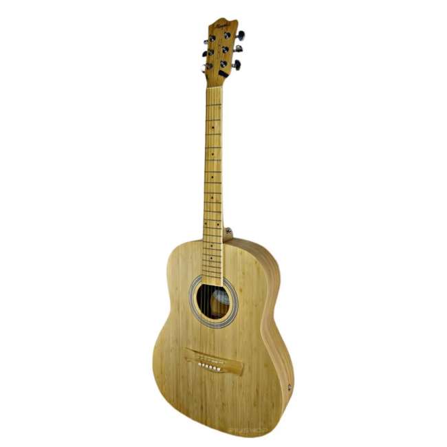 VIOLAO AÇO EQ ALL SOLID BAMBU NATURAL NTS MEMPHIS