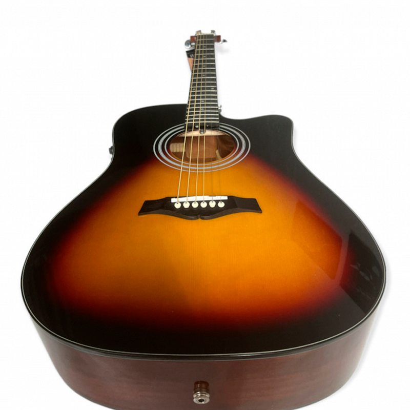 VIOLAO PHX AÇO ELET WAVE FOLK SUNBURST