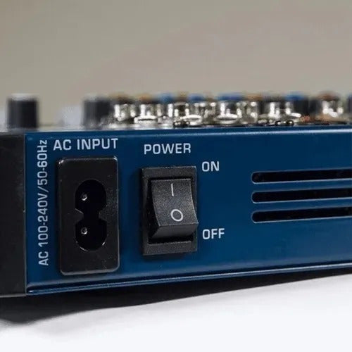 MESA DE SOM 6 CANAIS LMC6 USB LEXSEN