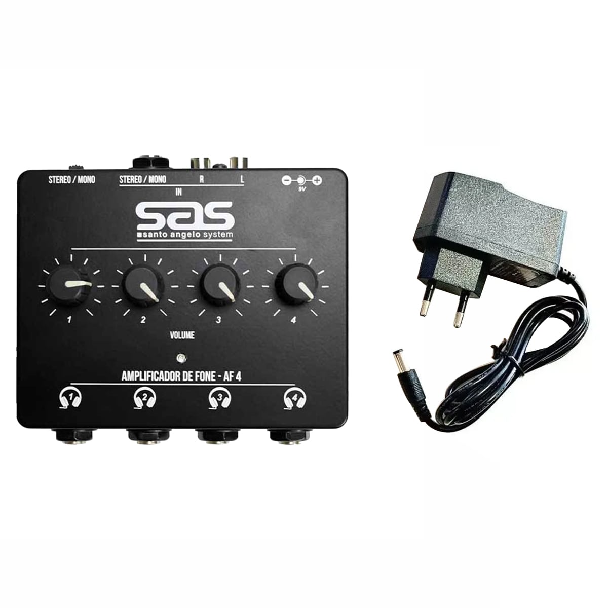 AMPLIFICADOR PARA FONES DE OUVIDO AF4 SANTO ANGELO