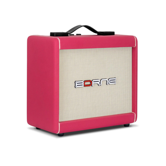 AMPLIFICADOR GUITARRA BORNE F60 ROSA