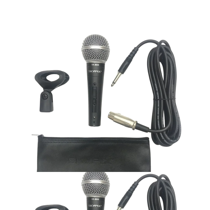 MICROFONE COM FIO SKM48 SKYPIX