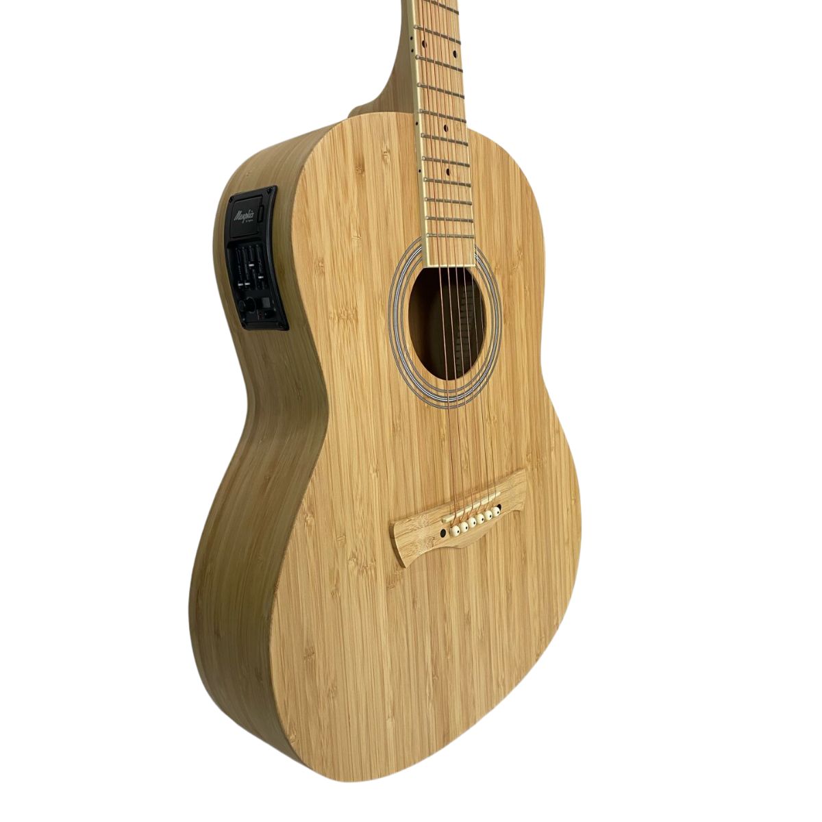 VIOLAO AÇO EQ ALL SOLID BAMBU NATURAL NTS MEMPHIS