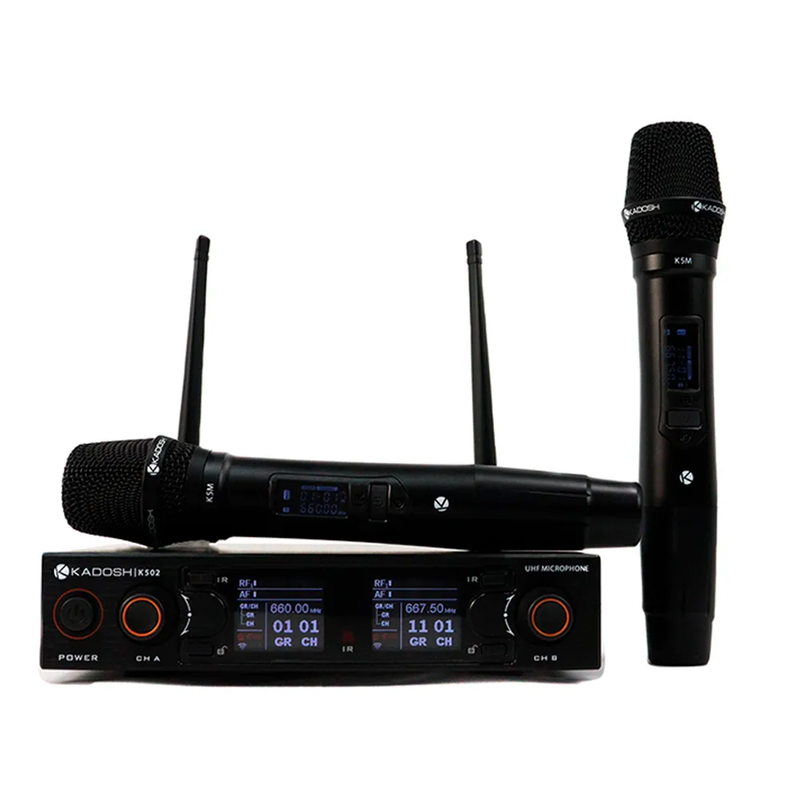 MICROFONE KADOSH SEM FIO K502M