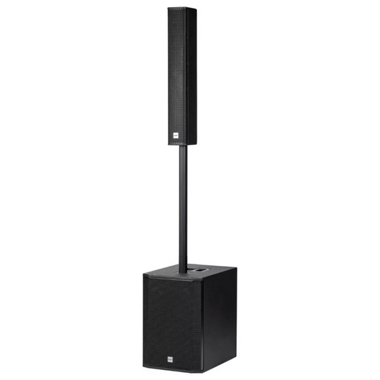 Sistema de Som Profissional Vertical Array DBR VA2200 - 2200W RMS com Bluetooth e Mixer Integrado