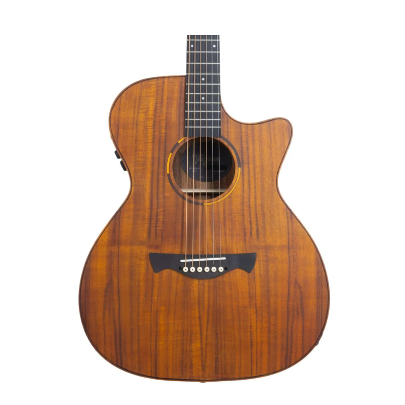 VIOLAO MEDIUM JUMBO ELEGANCE CUTAWAY EQ ACO T/ KOA B/S KOA SOLARIS NTOP TAGIMA
