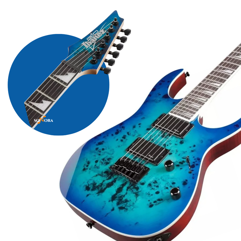 Guitarra Ibanez GRGR221PA AQB – Aqua Burst
