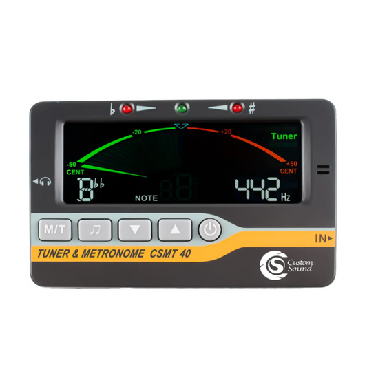 METRONOMO AFINADOR E DIAPASAO COM DISPLAY DIGITAL CSMT 40