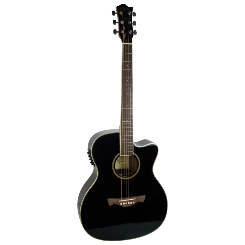Violão Eletroacústica Tagima WS-30 EQ Preta – Jumbo Aço com Cutaway e Equalizador ativo