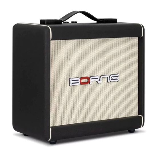 AMPLIFICADOR GUITARRA BORNE F60 PRETO