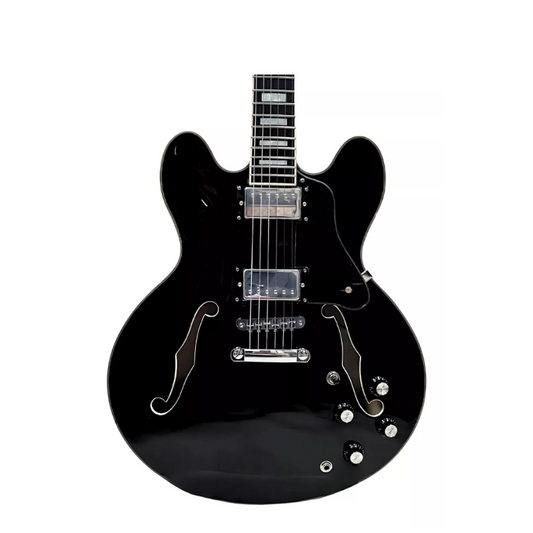 GUITARRA SEMI ACUSTIVA EWA STANDARD LINE HUMBUCKER ALNICO VELVETBK