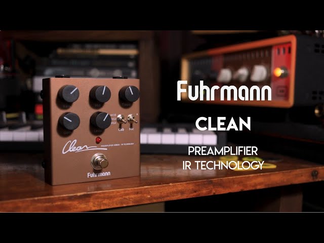 PEDAL SIMULADOR DIGITAL DE GUITARRA CLEAN SD01 FUHRMANN