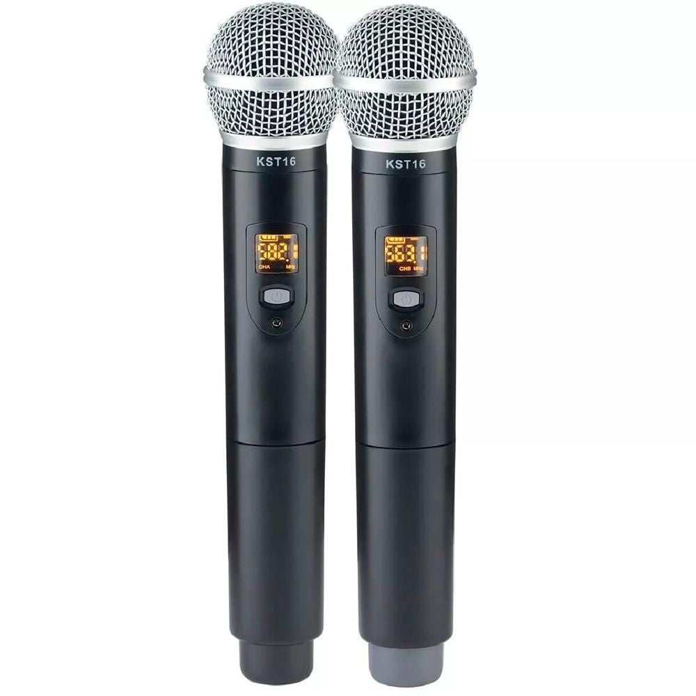 MICROFONE S/FIO KARSECT KRD200DM DUPLO MAO
