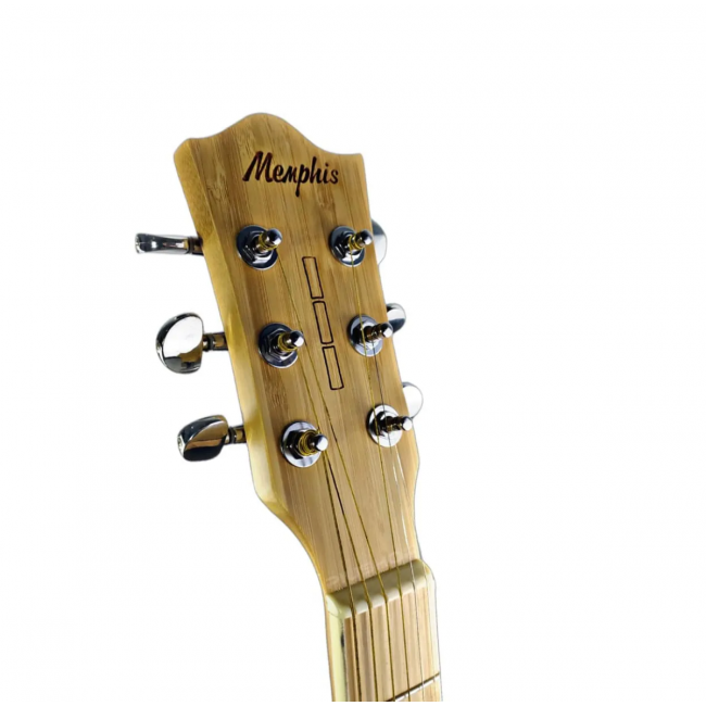 VIOLAO AÇO EQ ALL SOLID BAMBU NATURAL NTS MEMPHIS