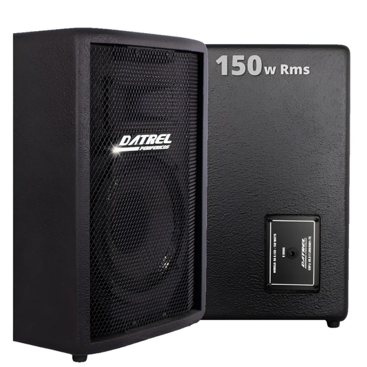 CAIXA ACUSTICA 8" DATREL 150W