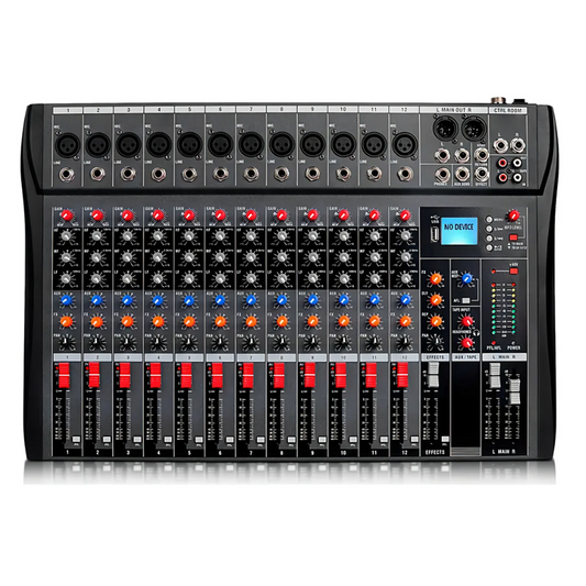MESA DE SOM COMPACTA SOUNDVOICE MC12BT